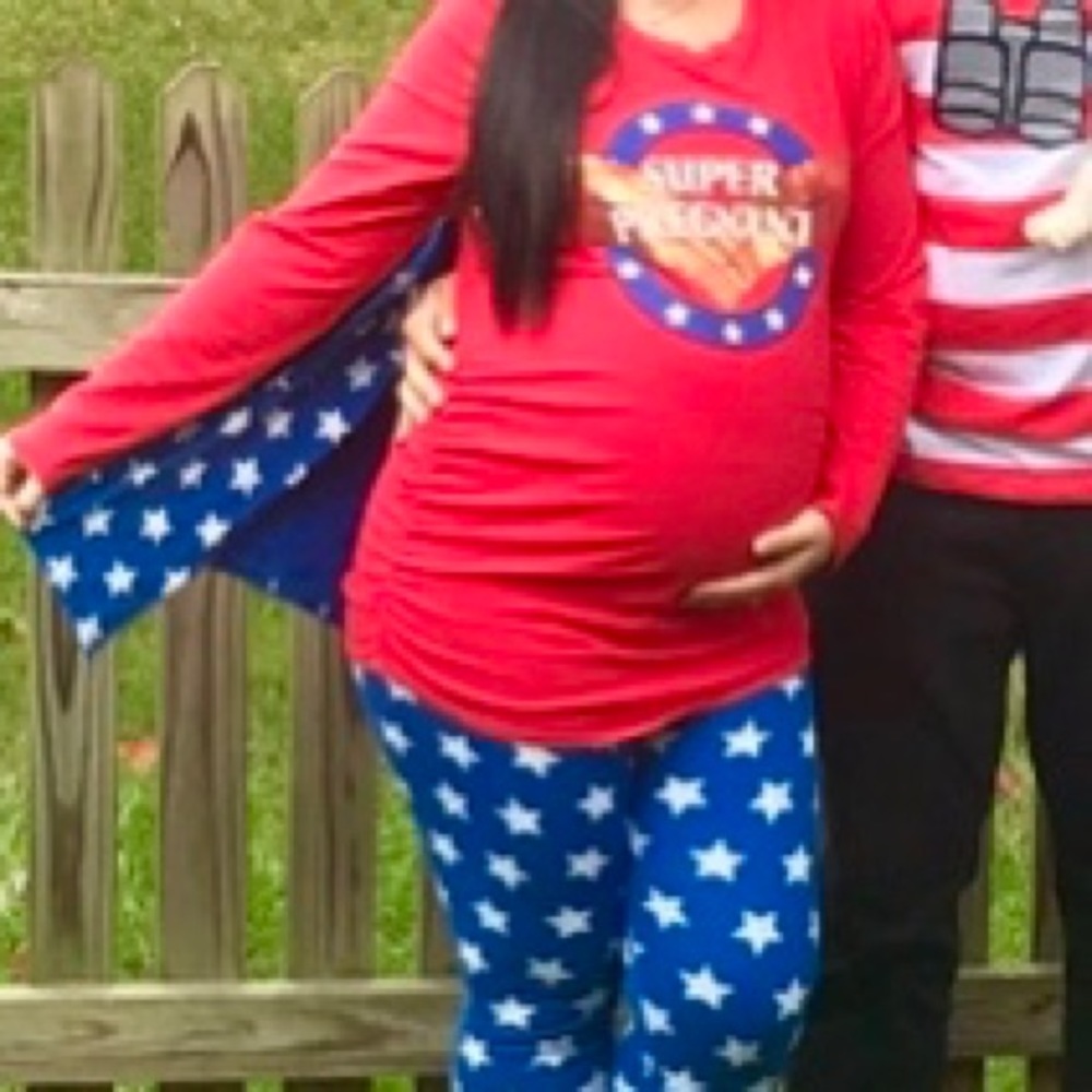 Motherhood Maternity super pregnant costume
